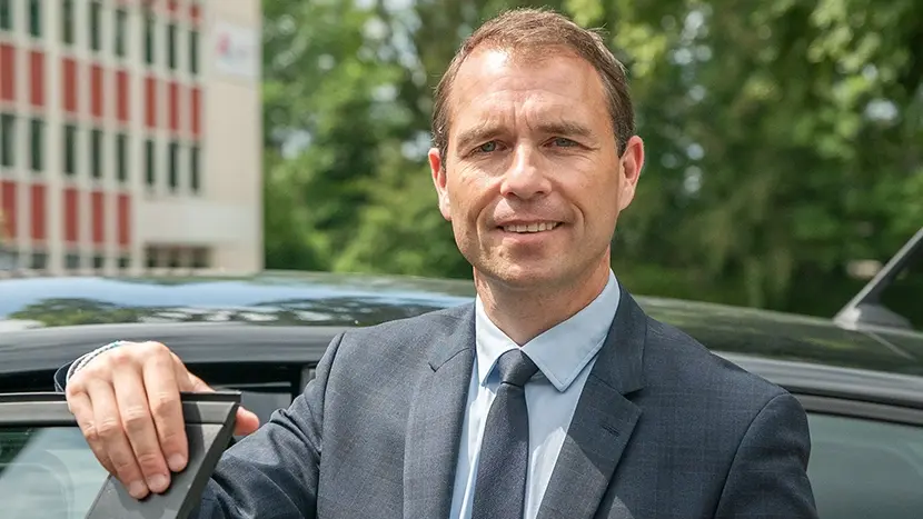 Jérémy Dupuy, Bürgermeister von Villers-Semeuse und Verantwortlicher für Mobilität in Ardenne Métrople.