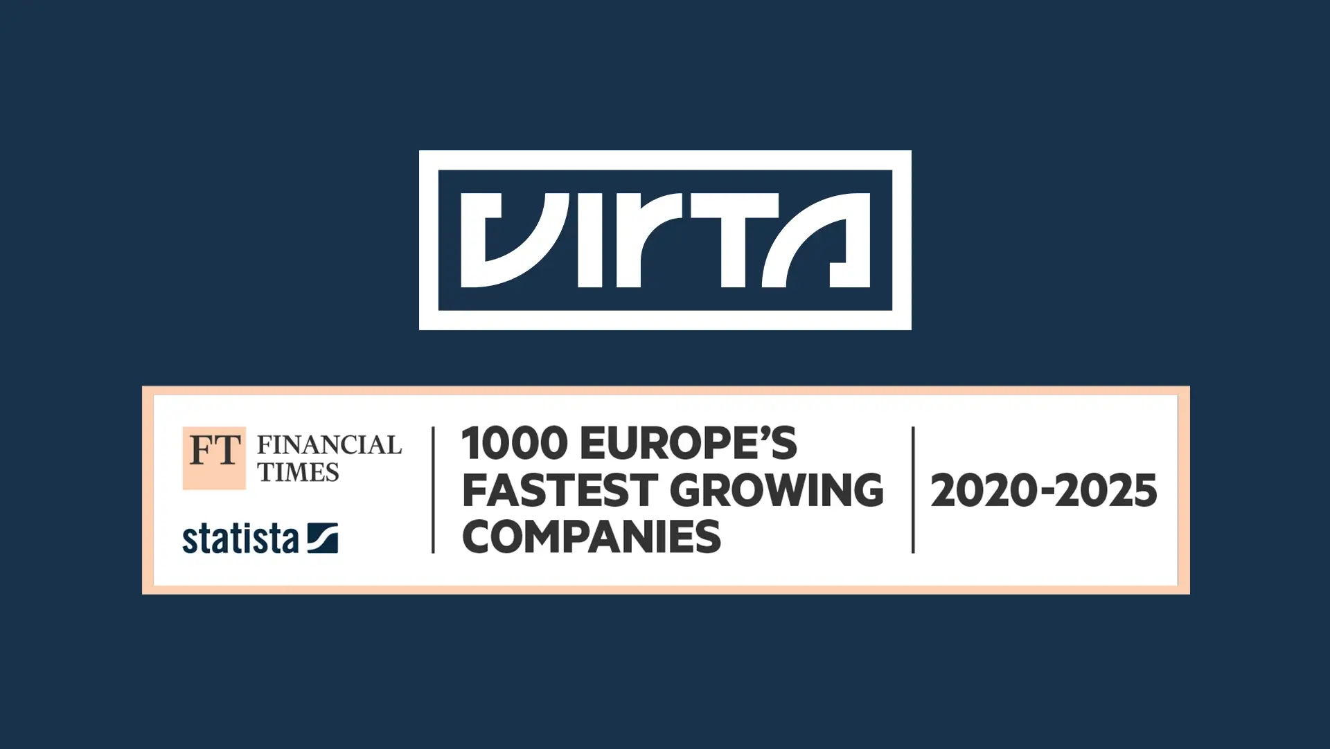 Financial Times FT 1000 logo banner