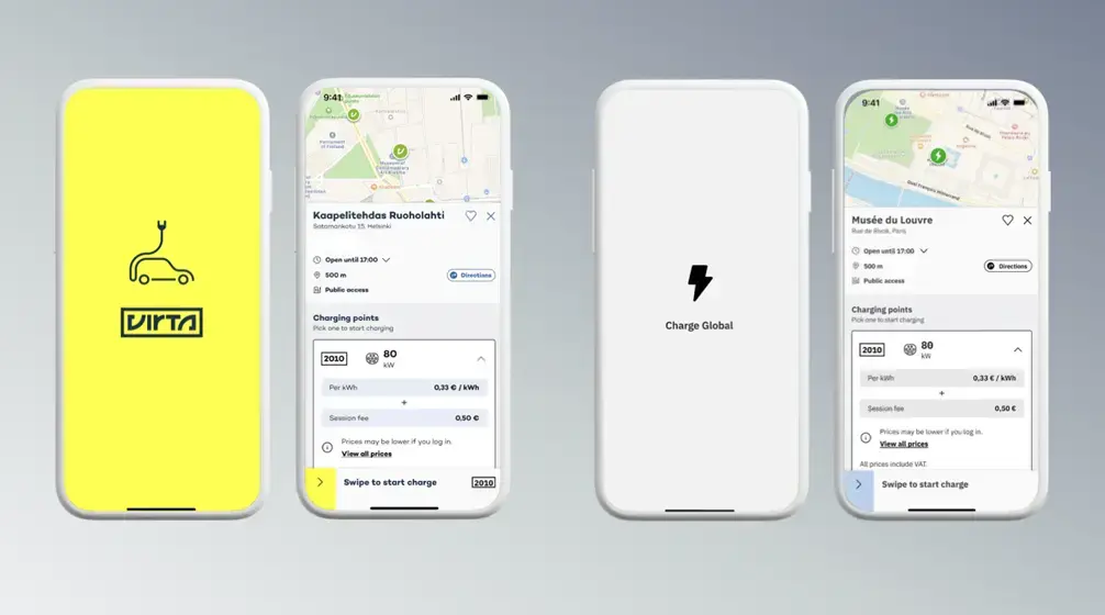 Virta & Charge Global App